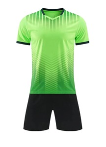 Camiseta de fútbol de manga corta, conjunto de fútbol para hombres, adultos y niños, ropa de entrenamiento, estudiantes de escuela primaria, Verano - Product Image 4