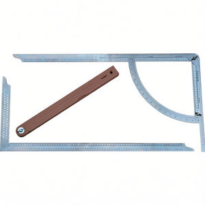 HEDUE Alpha Classic 500 mm Beechwood Bevel <b>Tool</b> <b>Set</b> with Stainless Steel Marking <b>Tools</b> - Product Image 3