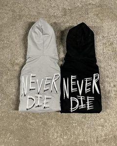 เสื้อฮู้ดผู้ชายผ้าฝ้ายแท้ 100% ระบายอากาศได้ดี เป็นมิตรกับสิ่งแวดล้อม ทรงหลวม ใส่สบาย เหมาะสำหรับฤดูหนาว ขายดี - Product Image 5