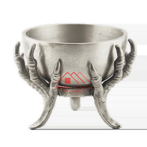 Décorations de mariage bol à fleurs de haute qualité pour décorations de mariage bol à fleurs sur pied en aluminium pour centre de table - Product Image 3