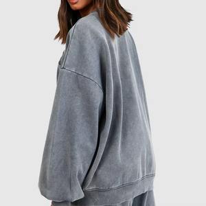 เสื้อสเวตเตอร์ซักกรดของผู้หญิงเสื้อลำลองกันลมกันลมสำหรับฤดูหนาว - Product Image 4