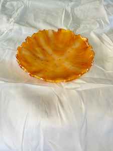 Cuenco hecho a mano de resina, juego de ensalada de frutero tallado a mano de resina de estilo indio, vajilla decorativa ecológica y artículos para el hogar - Product Image 6