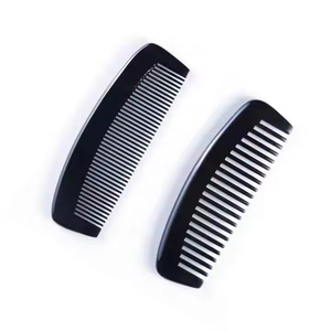 Peine de cuerno de Búfalo en acabado pulido, artículos de arte de cuerno, peine de dientes finos de artesanía creciente - Product Image 3