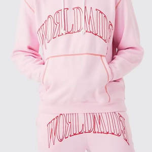 Conjunto de chándal personalizado para hombre, chándal de algodón grueso para hombre, conjunto de pantalones de chándal y Sudadera con capucha - Product Image 6