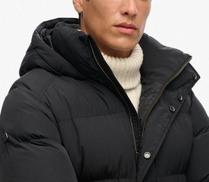 Saison d'hiver 2025 Nouveau style de mode Qualité supérieure Veste d'hiver chaude à fermeture éclair et à boutons - Product Image 5