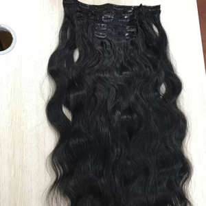 Unprocessed Natural Wave <b>Curly</b> Raw Remy Black Women <b>Hair</b> Bundles Machine Double Weft Double Drawn Ends Human <b>Hair</b> <b>Extensions</b> - Product Image 5
