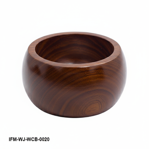 Grand bracelet manchette incurvé en bois, écologique, sculpté à la main, en bois foncé, bijou audacieux et massif, style bohème, cadeau pour elle - Product Image 1