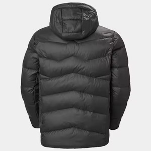 Manteau personnalisé Vestes en duvet mince pour hommes Bomber matelassé Veste rembourrée d'hiver en polyester - Product Image 2