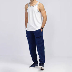 Camiseta sin Mangas de Algodón con Logotipo Personalizado para Hombre, Camiseta de Gimnasio para Fitness y Entrenamiento, para Venta en Línea - Product Image 5