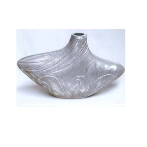 Alta Venta de Metal L Mesa decorativa Jarrones de plata Hecho a mano Aluminio Accesorios para el hogar Eventos DE BODA DE LA India - Product Image 4