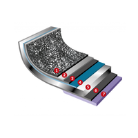 Casserole en aluminium antiadhésive de haute qualité, fabrication italienne, revêtement granit épais, pour soupes et sauces, compatible induction et gaz