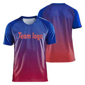 Camiseta de fútbol para hombre 2025, transpirable de tendencia superior camiseta de fútbol, ropa de fútbol de baja calidad y MOQ - Product Image 1