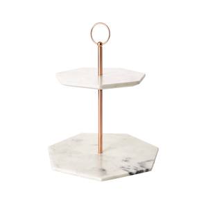 Finition brillante support à gâteau arrondi Portable meilleure qualité noël ou mariages fêtes célébration support à gâteau en marbre - Product Image 4