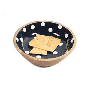 ชามไม้ทำด้วยมือพร้อมดีไซน์ใหม่ชามเสิร์ฟผลไม้แบบใช้แล้วทิ้งคุณลักษณะตรงจากผู้ผลิต - Product Image 1