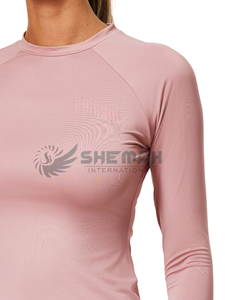 Chemise pour femme d'équitation coupe ajustée haut de compétition équestre élégant coupe ajustée tissu extensible respirant léger et durable - Product Image 2
