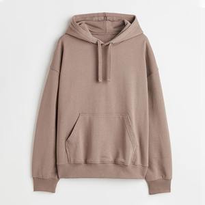 250gsm Luxury Baggy Oversized High Quality Streetwear Polyester/Cotton Boxy Pullover Blank Print Custom Logo <b>Hoodie</b> - Product Image 4