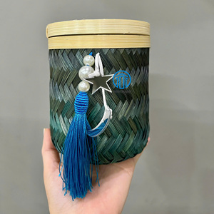 Elegant <b>Gift</b> <b>Box</b> Luxury Bamboo <b>Gift</b> <b>Box</b> For Ramadan Eid Handmade Eco Friendly Packaging Container For Islamic Festival <b>Gifts</b> - Product Image 6