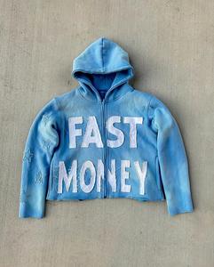 เสื้อฮู้ดลำลองผ้าฝ้ายถักเนื้อแน่น 100% พร้อมโลโก้ด้านหน้า ซับในอย่างดี ป้องกันการเกิดขุย - Product Image 5