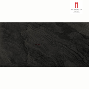 Carrelage en céramique et porcelaine noir foncé rustique antidérapant pour intérieur STONE, idéal pour les murs intérieurs, les accents en briques réfractaires et l'utilisation en centre commercial. - Product Image 2