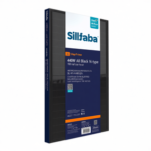 แผงโซลาร์เซลล์ Silfab Prime NTC 440W สีดำทั้งหมด แบบ N-Type 108 ฮาล์ฟเซลล์ รุ่น SIL-440-QD - Product Image 2