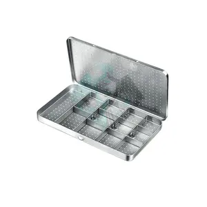 Fournisseur en gros Pissco pour étui à aiguilles perforé 230x125mm matériau japonais en acier inoxydable - Product Image 1