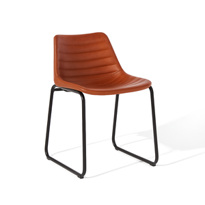 Silla de comedor Industrial, muebles de restaurante de cuero de hierro de Metal envejecido Retro, Comercial para restaurante, Bar, sala de estar, Villa - Product Image 1