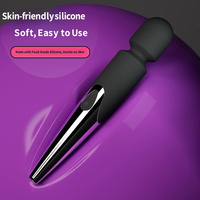 Masseur miniature portable, rechargeable par USB, étanche, en silicone vibrant, pour femmes
