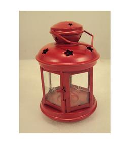 Mini linterna blanca pequeña de hierro - Product Image 3