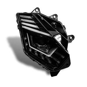 Feux diurnes à œil de démon blanc naturel haute performance avec fonction de bienvenue pour les motos - Product Image 2