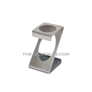 Design exclusif acier inoxydable métal forme Unique classique or Antique fini porte-brosse accessoires de salle de bain - Product Image 6