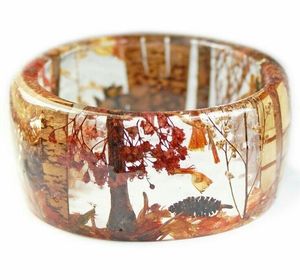 Joyería de resina acrílico pulsera brazalete exagerado deslumbrante Multicolor ancho Irregular cuadrado acrílico pulseras para mujer - Product Image 2