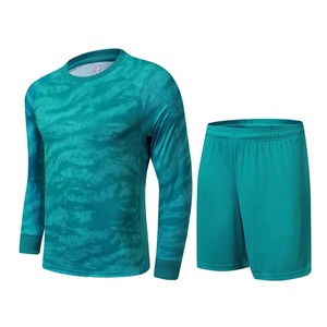 Uniforme de gardien de but personnalisé maillot et short de gardien de but de football avec rembourrage kit à manches longues pour hommes femmes jeunes vente en gros - Product Image 3