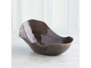 Bol de service en corne naturelle avec une texture biologique sauvage pour les aliments biologiques ou l'affichage de style au prix de gros par HF CRAFTS - Product Image 6