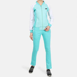 Survêtements décontractés pour femmes sur mesure Ensemble de survêtement 2 pièces en molleton d'hiver Survêtement personnalisé Confortable en tissu polyester - Product Image 1