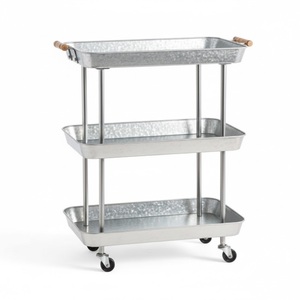 Exhibidor de Pasteles de 2 Niveles de Hierro Galvanizado de Diseño Moderno, con Recubrimiento de Polvo Bronce, Redondo, para Mesa, Uso en Fiestas de Cumpleaños - Product Image 6