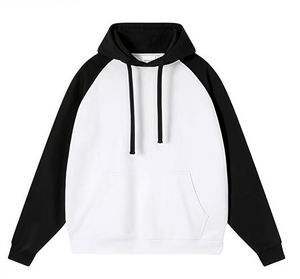 2025 nueva ropa de calle de algodón de peso pesado de alta calidad, sudadera de lana, logotipo de impresión personalizado, sudadera básica de gran tamaño para hombres - Product Image 3