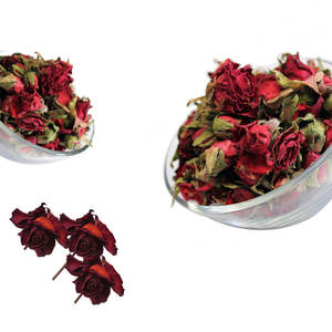 Fleur de rose rouge séchée comestible | Pure et parfumée pour le thé - Product Image 3