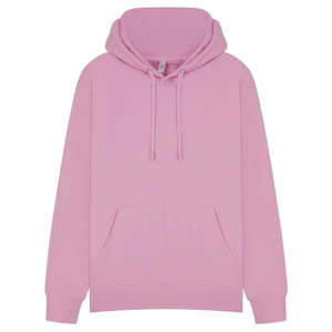 Pull Boxy Fit sérigraphié à capuche avec broderie de logo, sweats à capuche unis personnalisés pour hommes, vente en gros au meilleur prix - Product Image 2