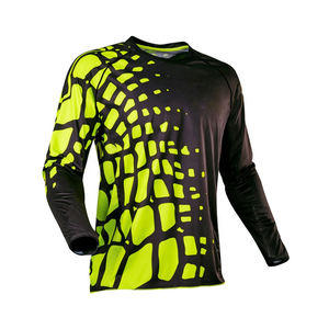 100% Sublimación personalizada de alta calidad BMX Jersey 100% Poliéster Motocross Racing Mangas largas Técnicas impresas - Product Image 1