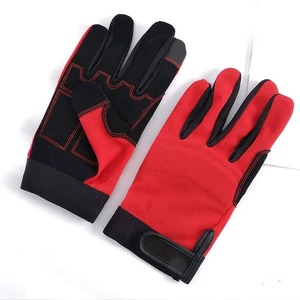 Top Quality Goat Skin Premium Quality Genuine Leather Mechanics Assembly Gloves, Leather Assembly - Product Image 2