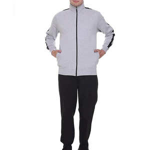 Men Sports Tracksuit Set Workout <b>Jacket</b> and Pants Premium Polyester Quick Dry Custom Logo OEM/ODM Available - Product Image 1