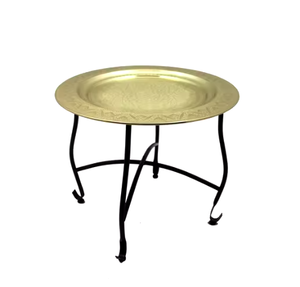 โต๊ะโลหะโมร็อกโกสุดหรูสวยงามทันสมัยดีไซน์ละเอียดโต๊ะกาแฟยอดนิยม - Product Image 4