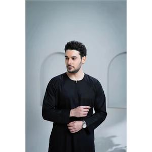 ชุดคลุมมุสลิมแขนยาวสไตล์อาหรับสำหรับผู้ชายชุดคลุมอิสลามคุณภาพสูงตัดเย็บแบบพรีเมียม - Product Image 4