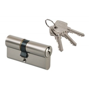 Door Cylinder Gerda E1 30/45 pearl Nickel - Product Image 1