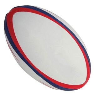 Ballon de rugby pour enfants et adultes Fabriqué au Pakistan Taille officielle 5 Poignée personnalisée Cuir PU durable - Product Image 2