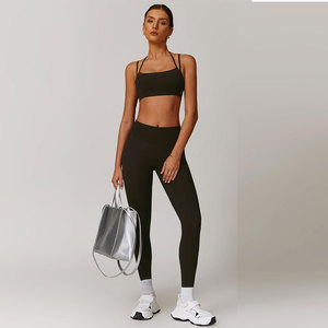 ชุดโยคะสำหรับผู้หญิงชุดเล่นโยคะแบบไร้ตะเข็บชุดเล่นฟิตเนสระบายอากาศได้ดี - Product Image 2