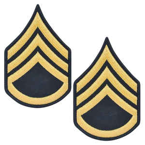 Badges classés brodés personnalisés avec des options de logo personnalisé de couture durable pour la décoration d'uniforme et la tenue formelle - Product Image 4