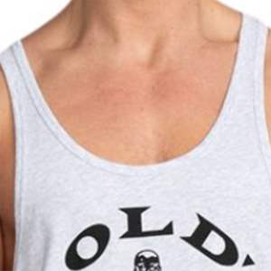 <b>Grey</b> Men Bodybuilding Stringer Tank Top | Organic Cotton Gym <b>Vest</b> | Sleeveless Workout Shirt | Muscle Fit Training Tank Top - Product Image 6