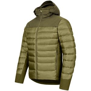 Chaqueta de invierno de caza de 100% poliéster para hombre, venta al por mayor, chaqueta hinchada de diseño personalizado, chaqueta reforzada con aislamiento para hombre - Product Image 5