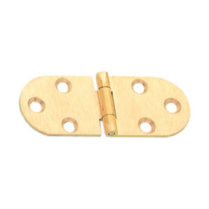 Cerniera Biscotto Senza Fermo in Ottone Satinato - Product Image 1